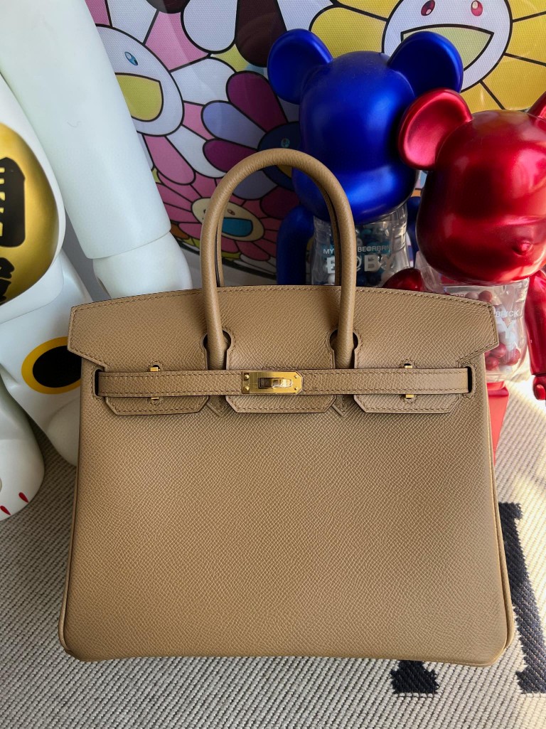 Uncle Bench Hermes Birkin Epsom Biscuit Gold Hardware 25cm Full ...